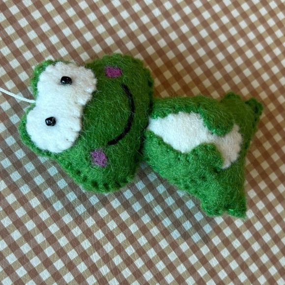 Woodland Animals mushroom nursery mobile handmade Fair trade Felt. Multicolor - Picture 11 of 13